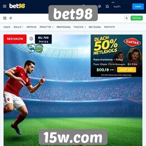 Promoções e bônus atraentes do site bet98